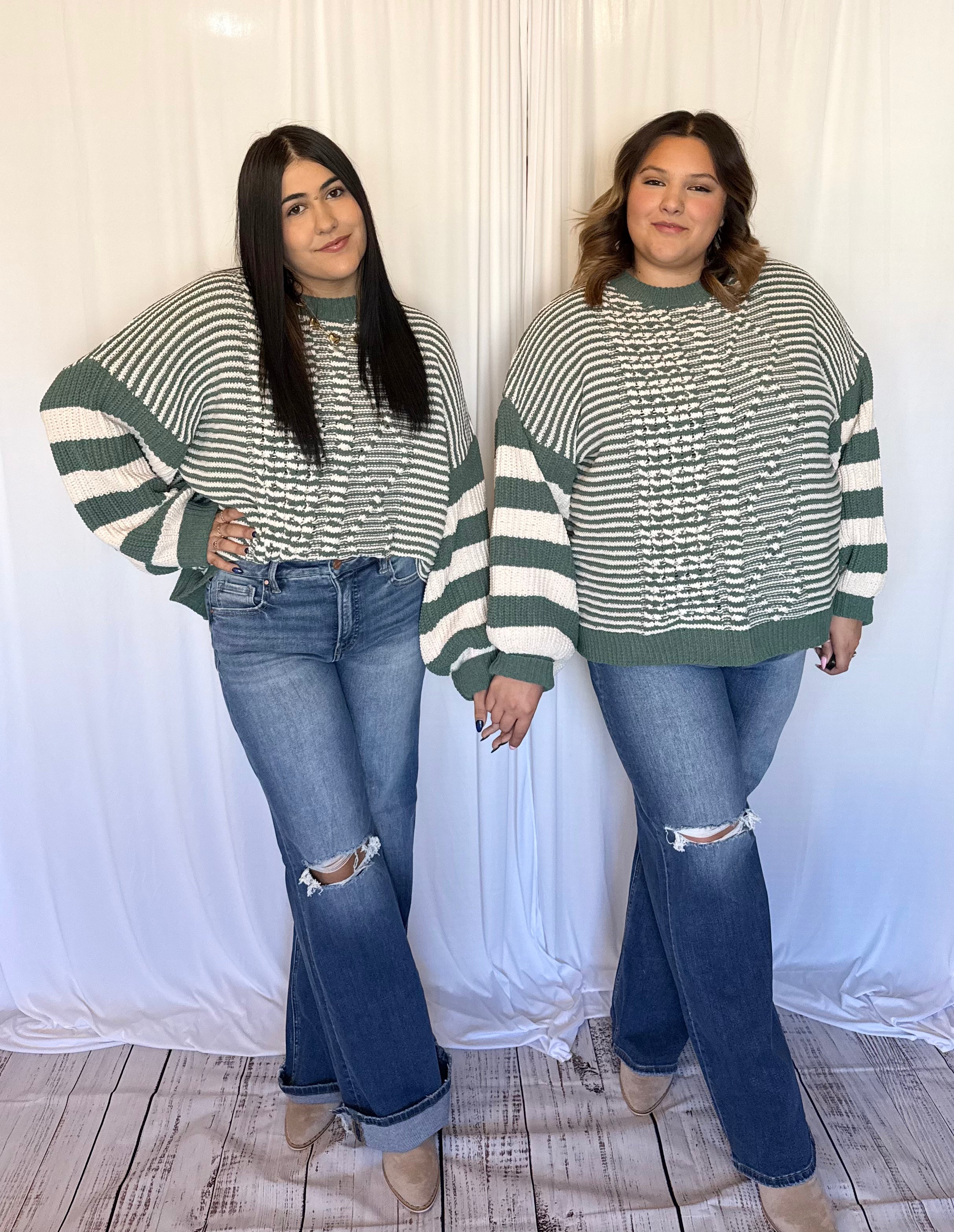 Multi-Pattern Crochet Sweater