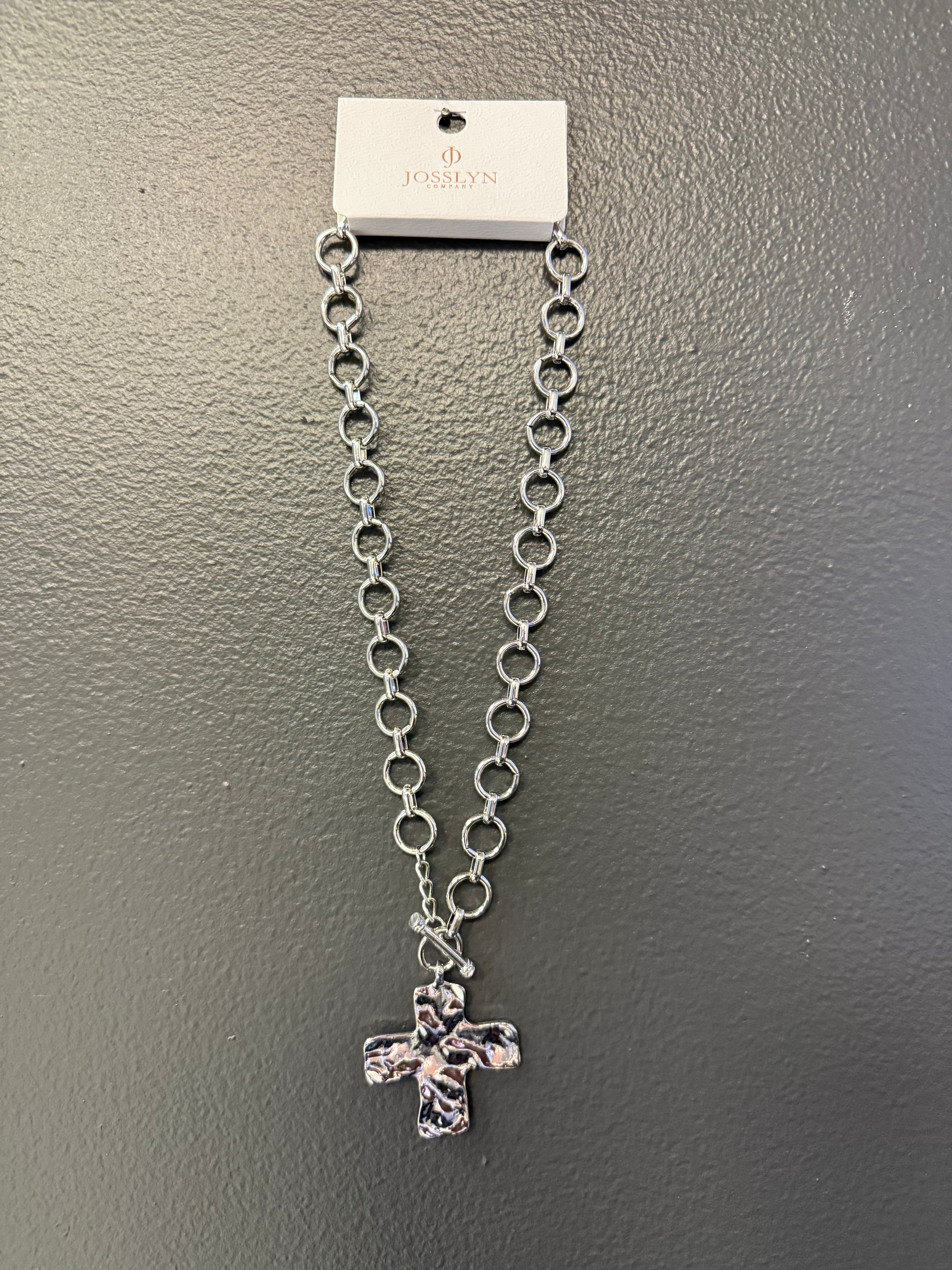 Chunky Cross Necklace