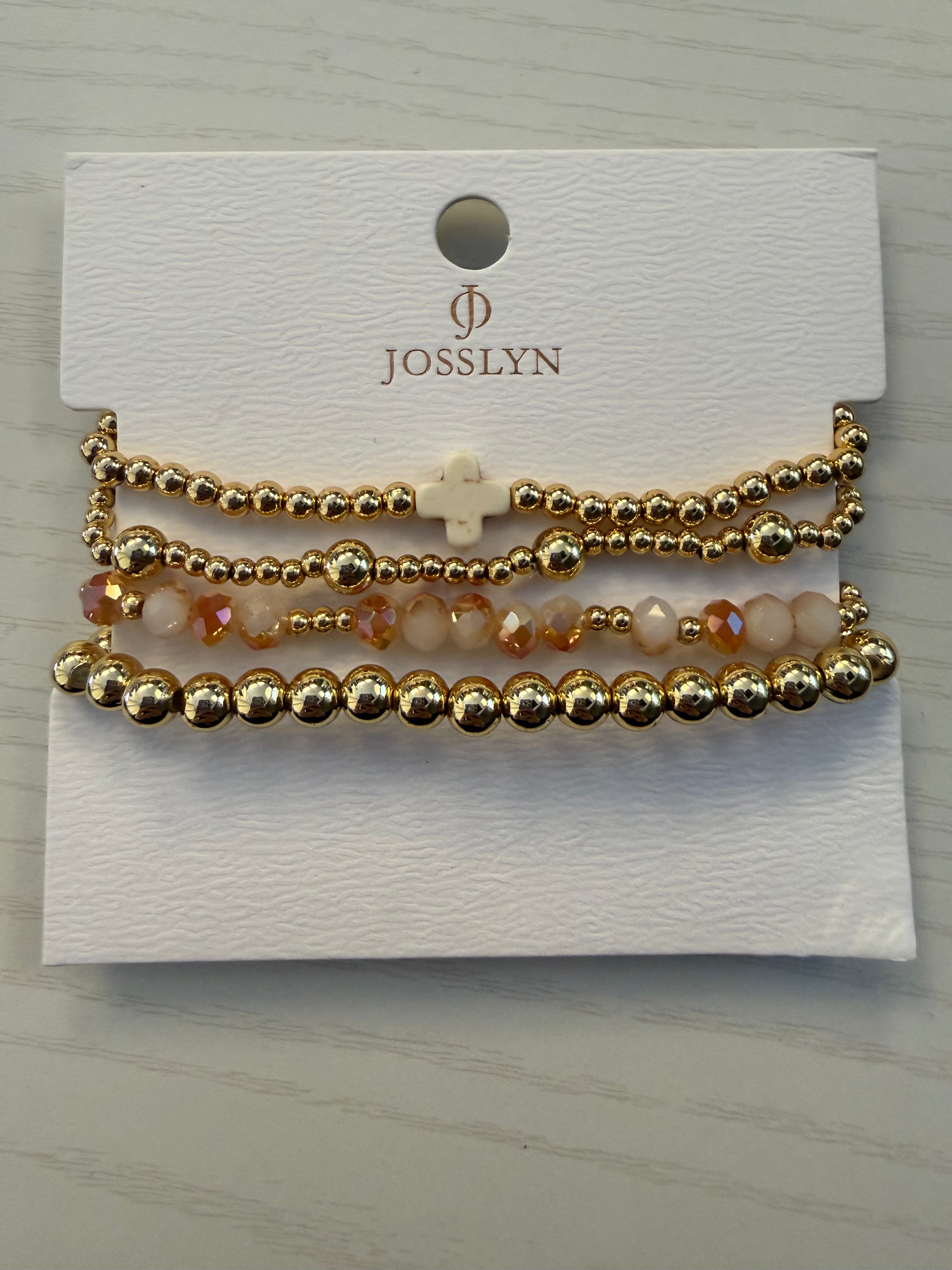 Boho Cross Beaded Bracelets