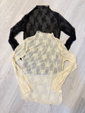 Lace Sheer Top
