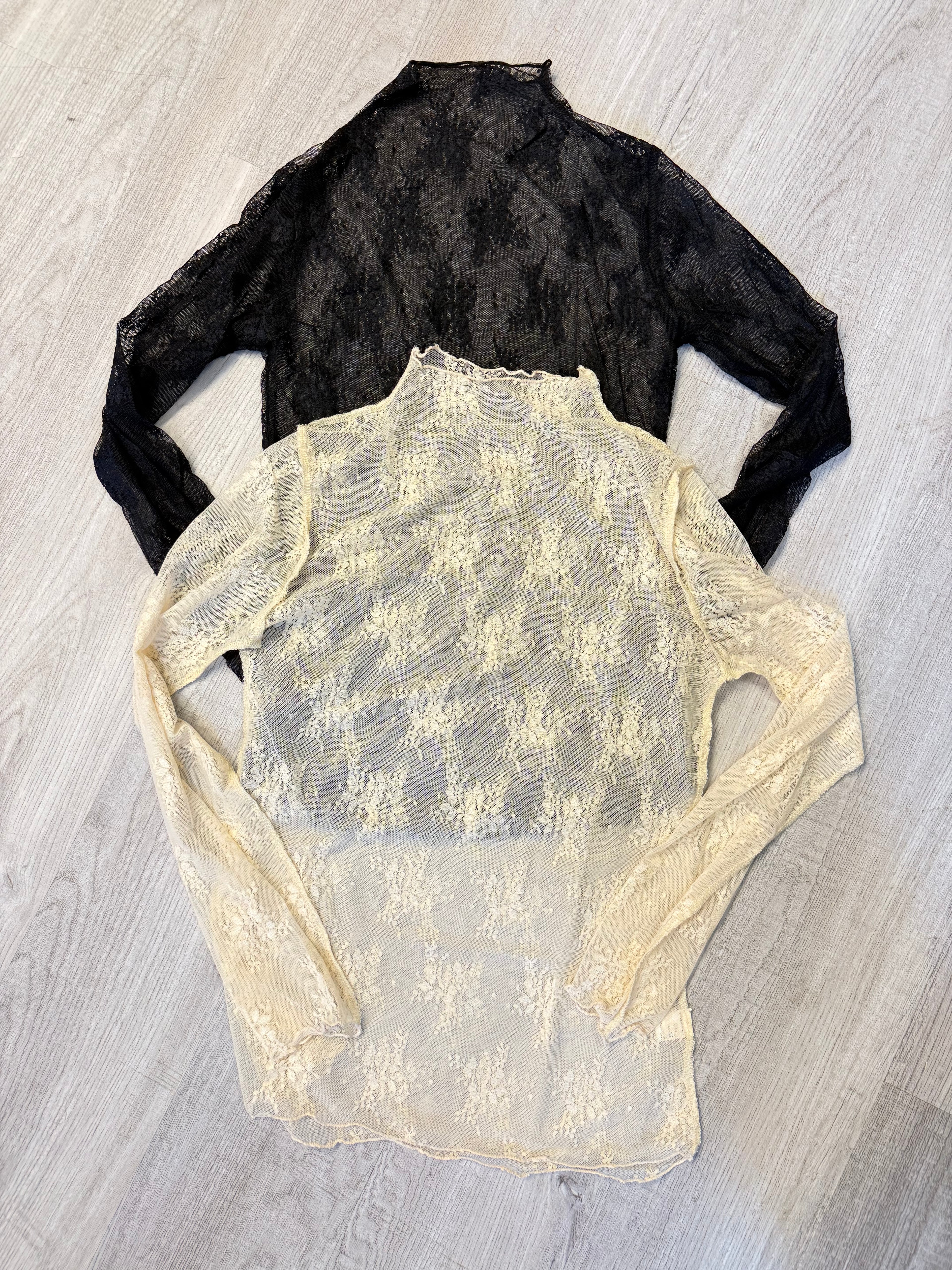 Lace Sheer Top