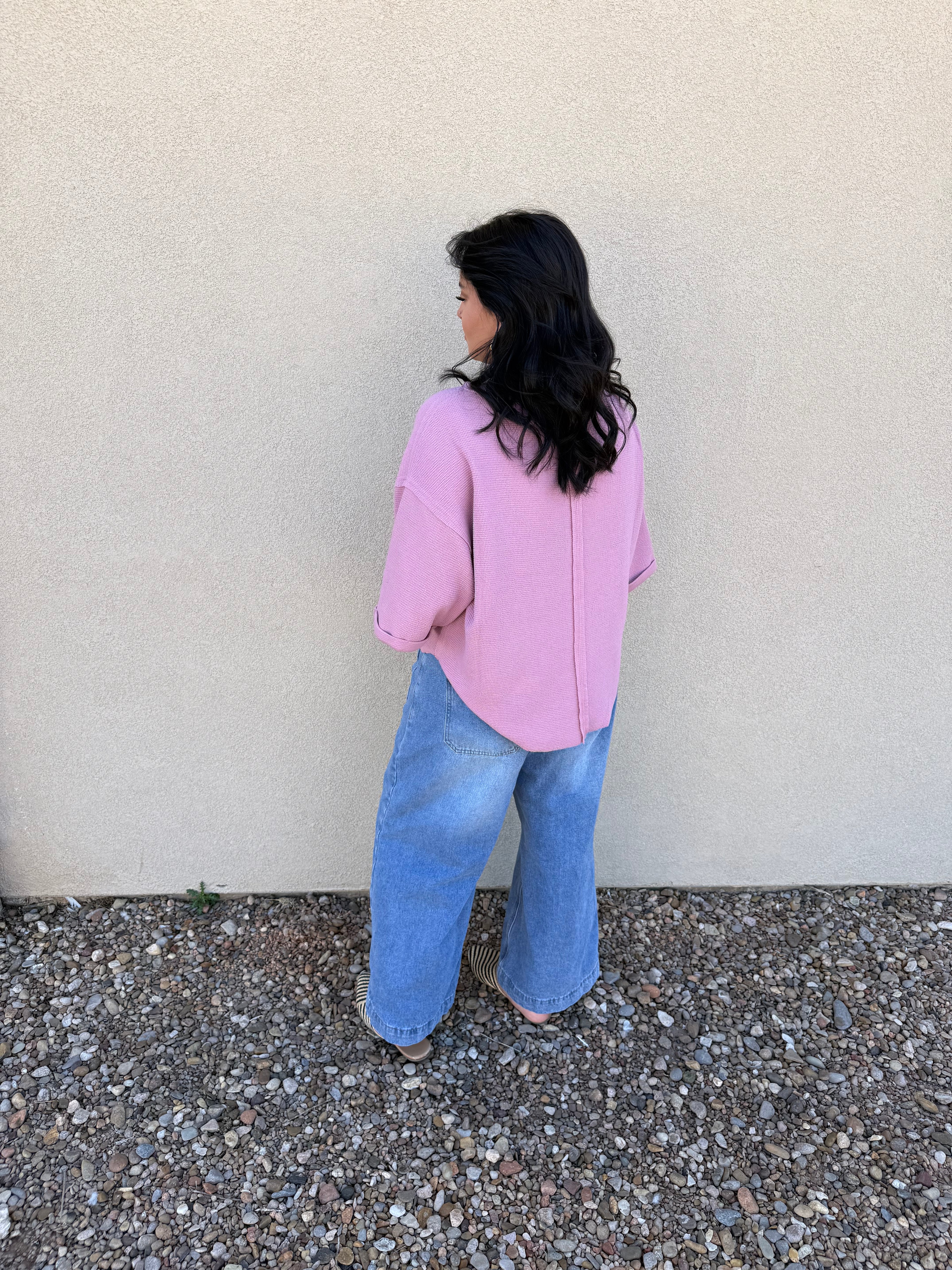 Curved Hem Top