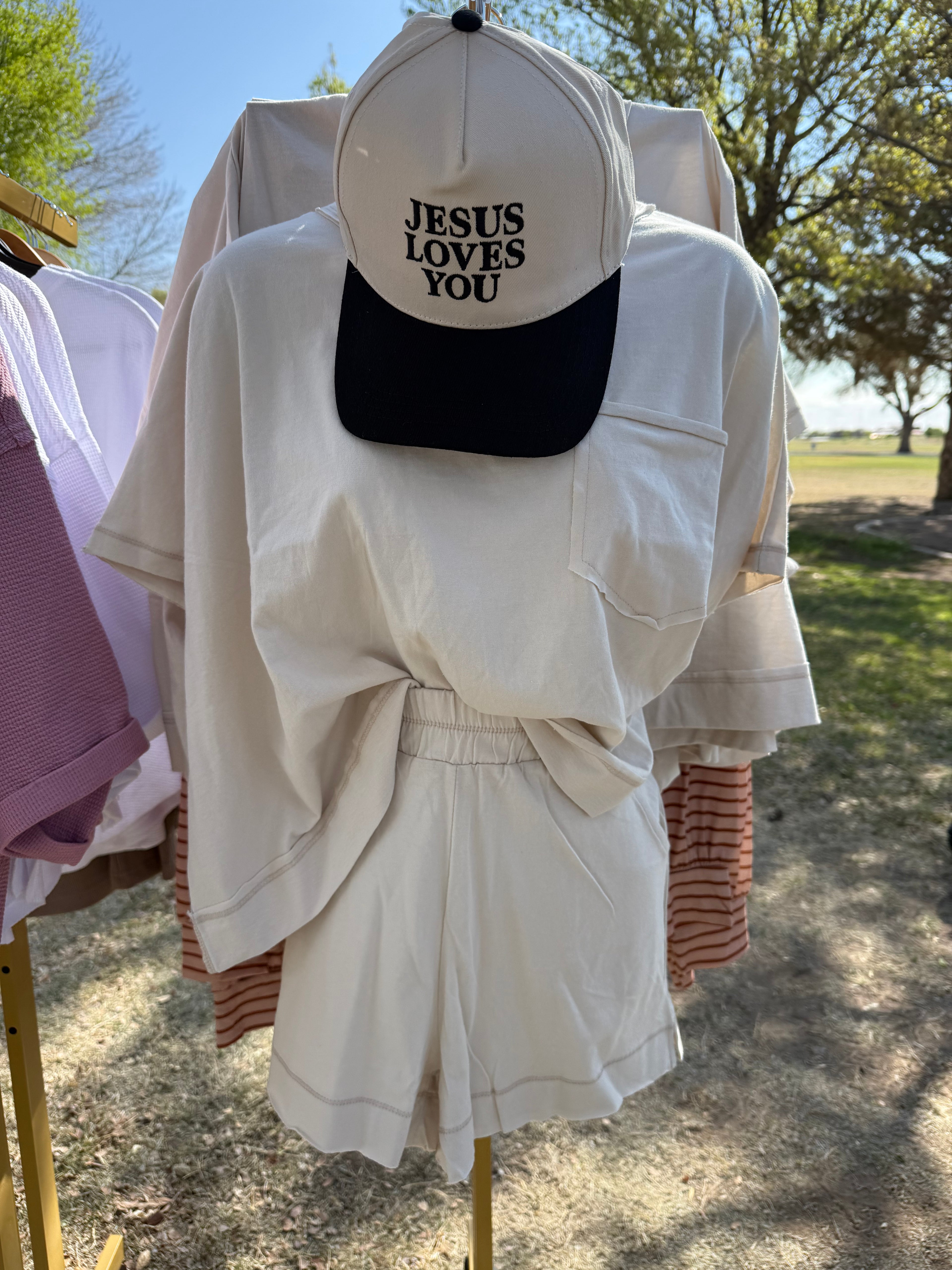 Exposed Seam Top & Short Set